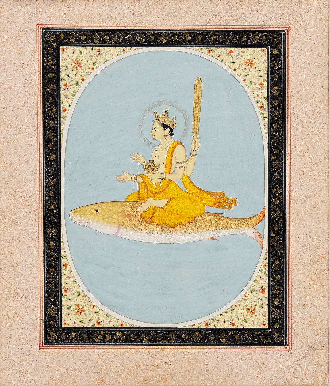 Vishnu als Fisch-Avatar, Matsya von Unbekannt