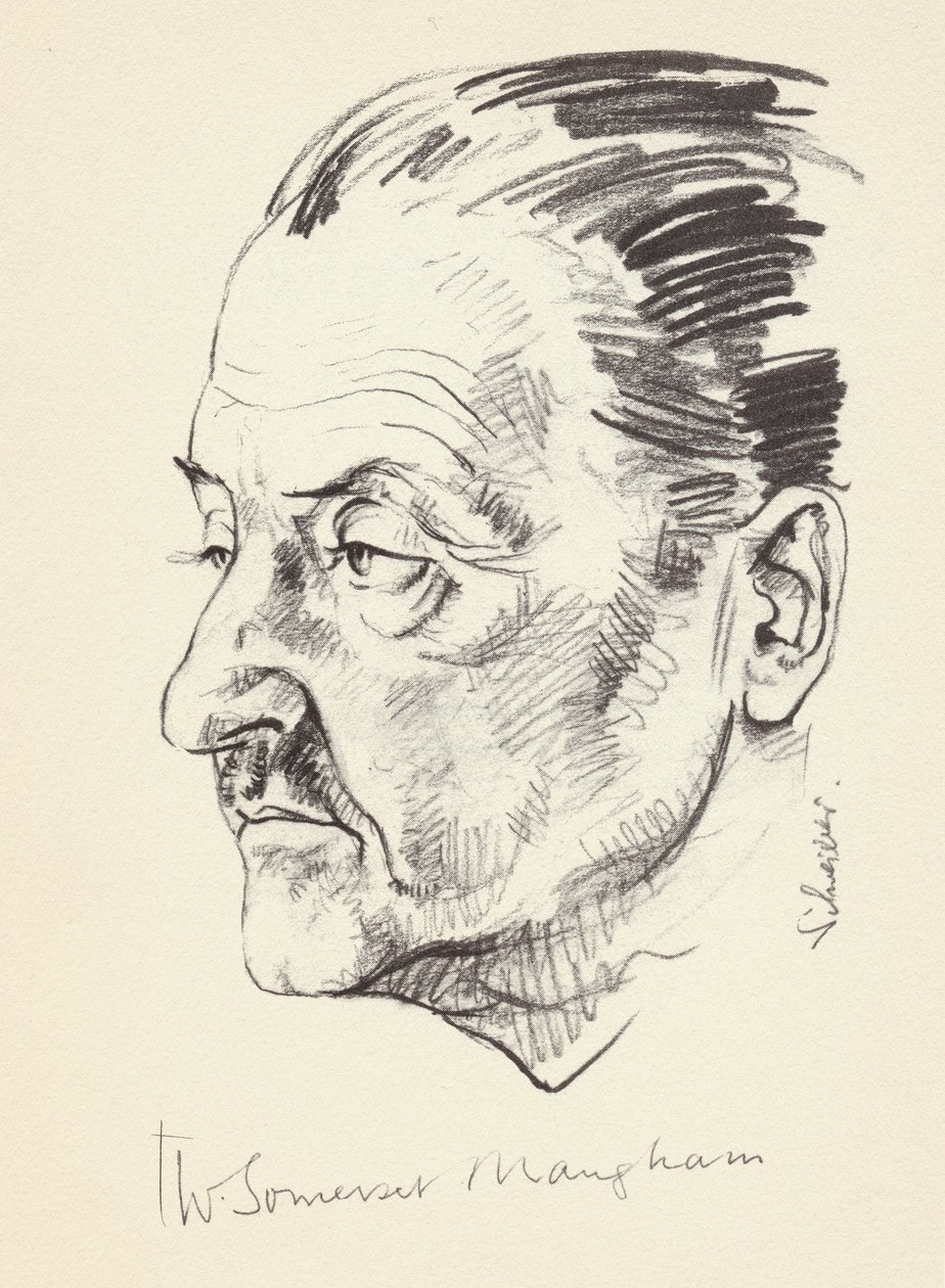 W. Somerset Maugham, britischer Autor, ca. 1930er von Unbekannt