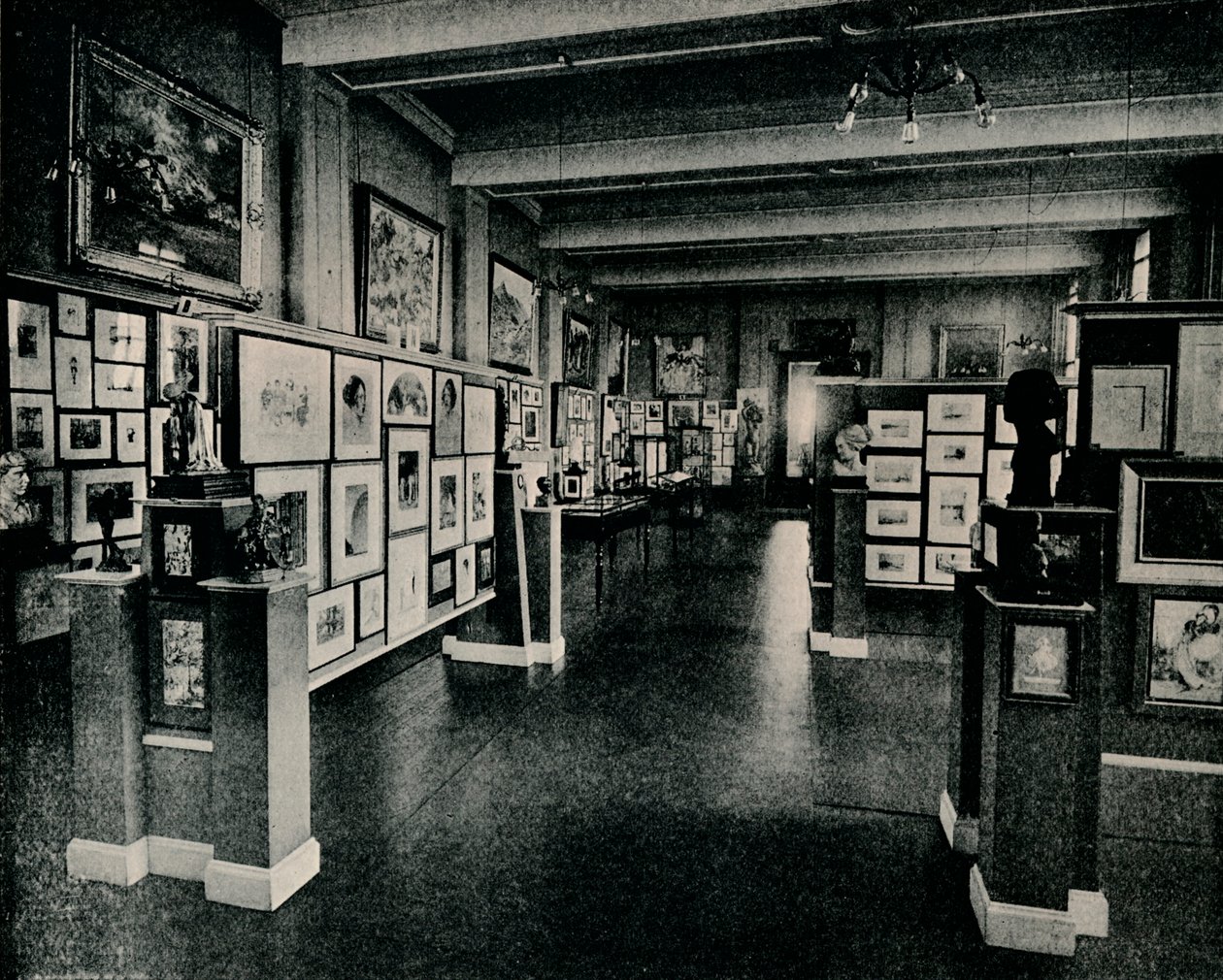 Walker Art Gallery, Liverpool, Herbstausstellung, 1915 von Unbekannt