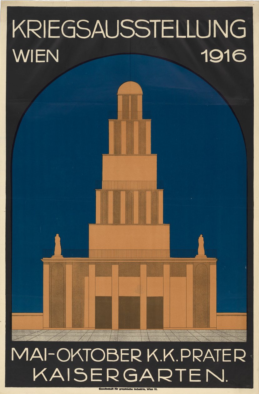 Kriegsausstellung Wien 1916 von Unbekannt