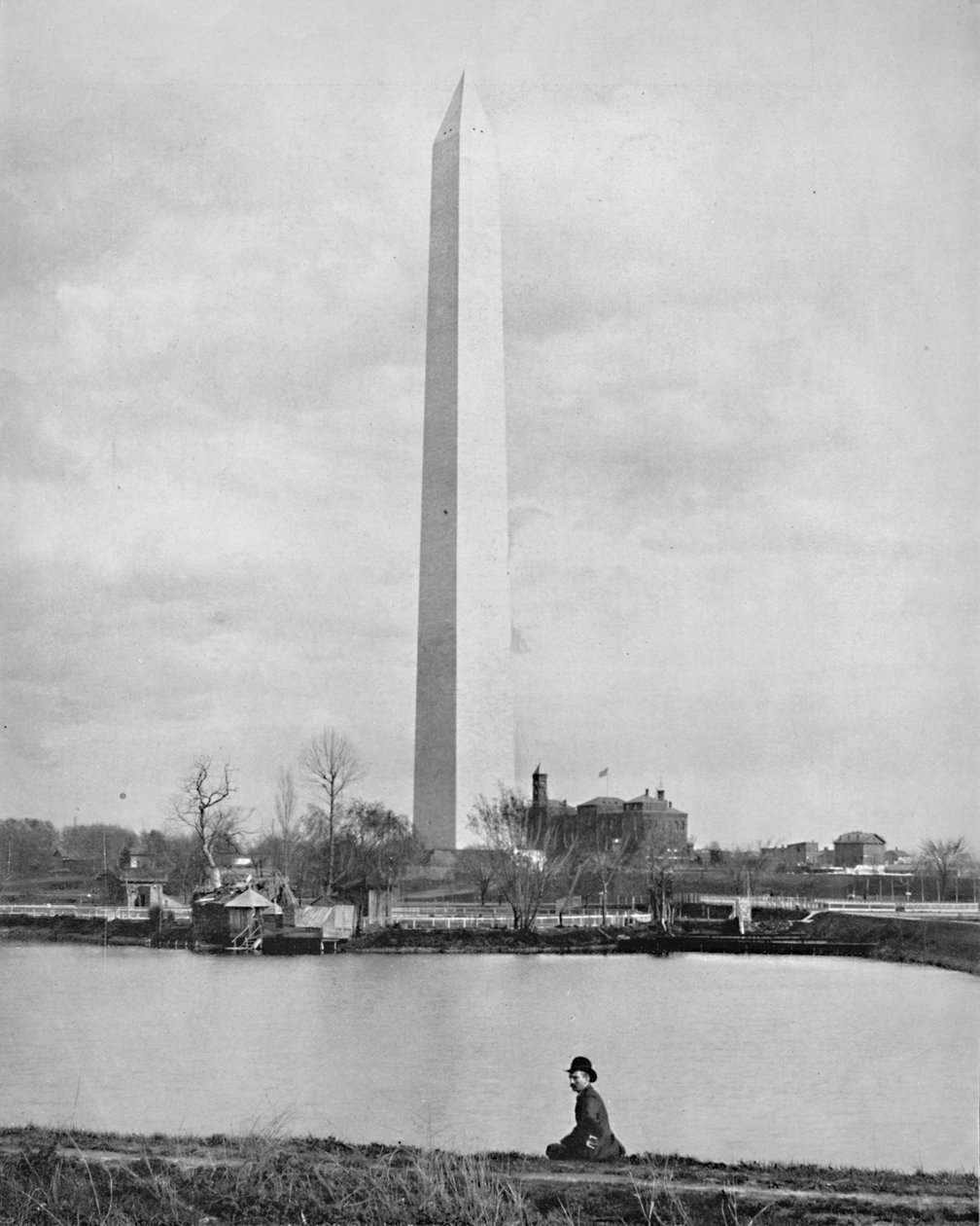 Washington Monument, Washington D.C., um 1897 von Unbekannt