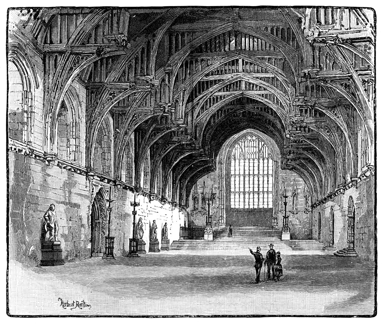 Westminster Hall, London von Unbekannt
