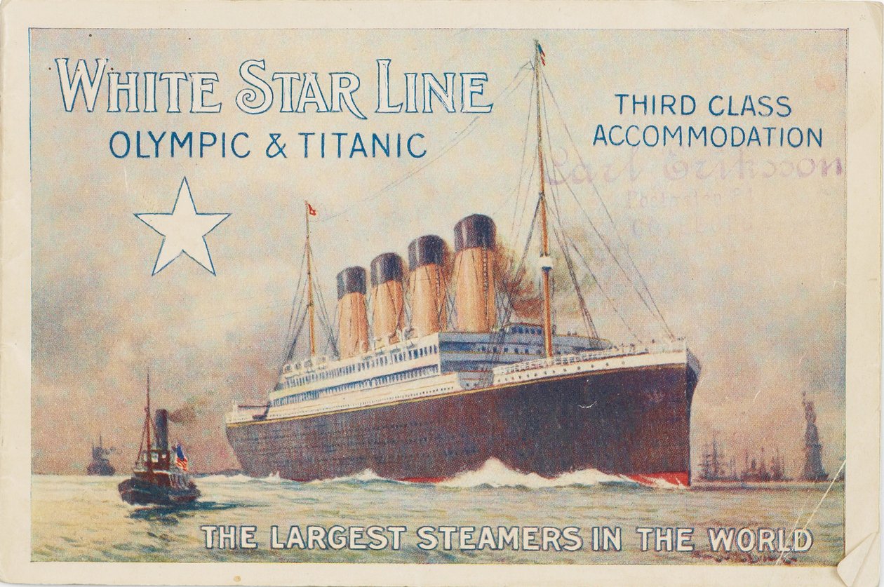 White Star Line. Titanic & Olympic, ca. 1910 von Unbekannt
