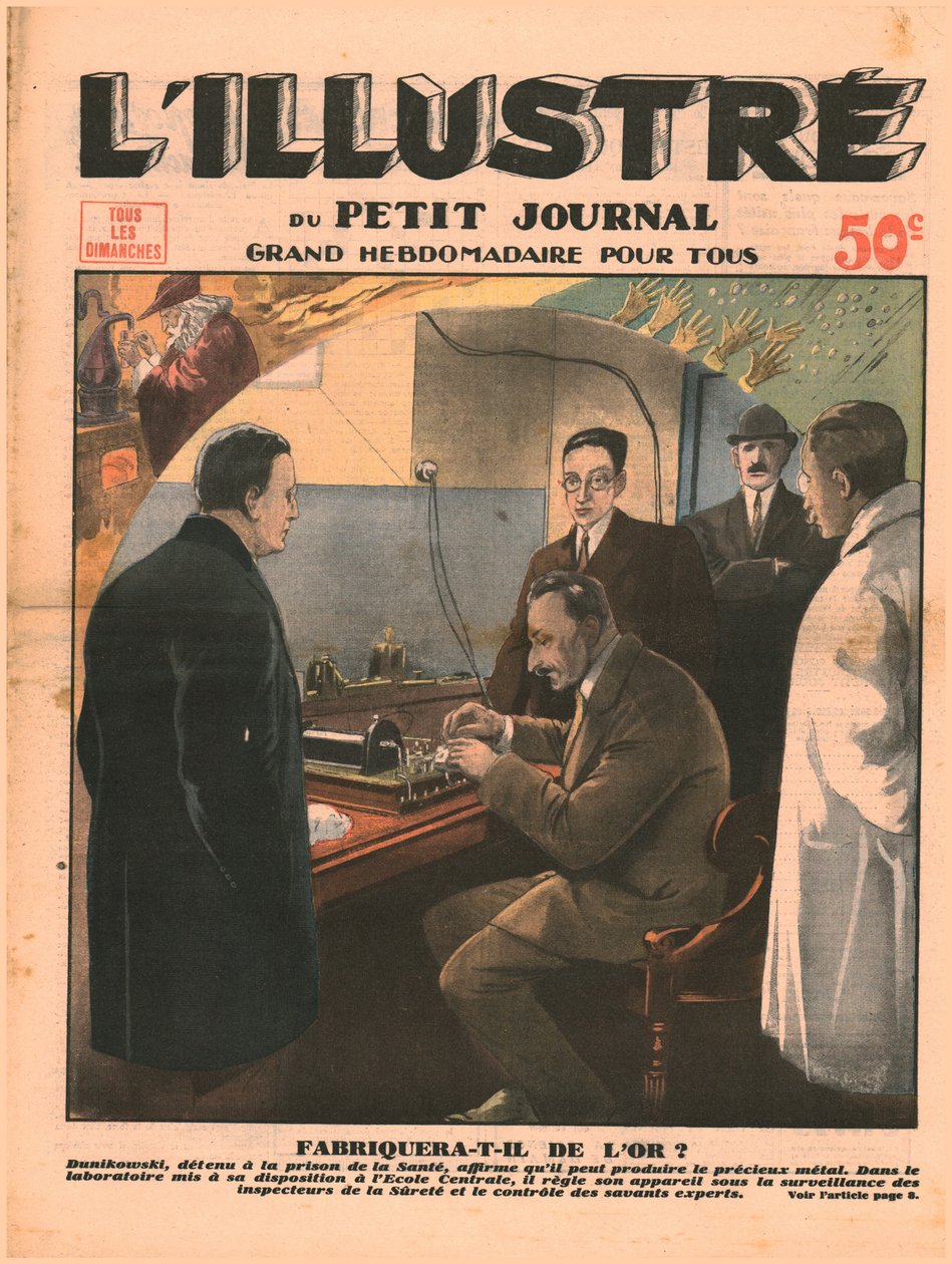 Wird er Gold machen, 1932 von Unbekannt