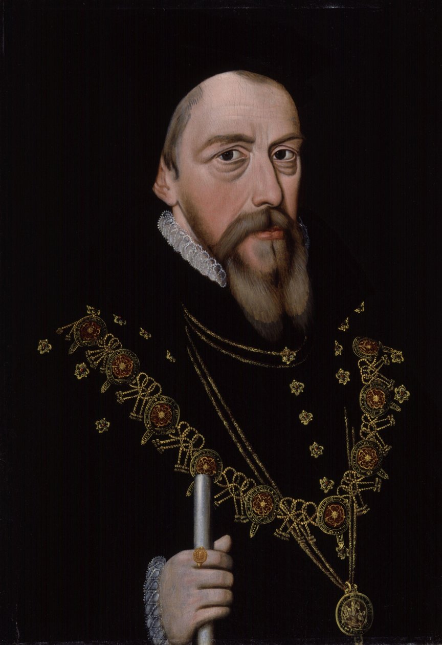 William Cecil, 1. Baron Burghley, nach 1572 von Unbekannt