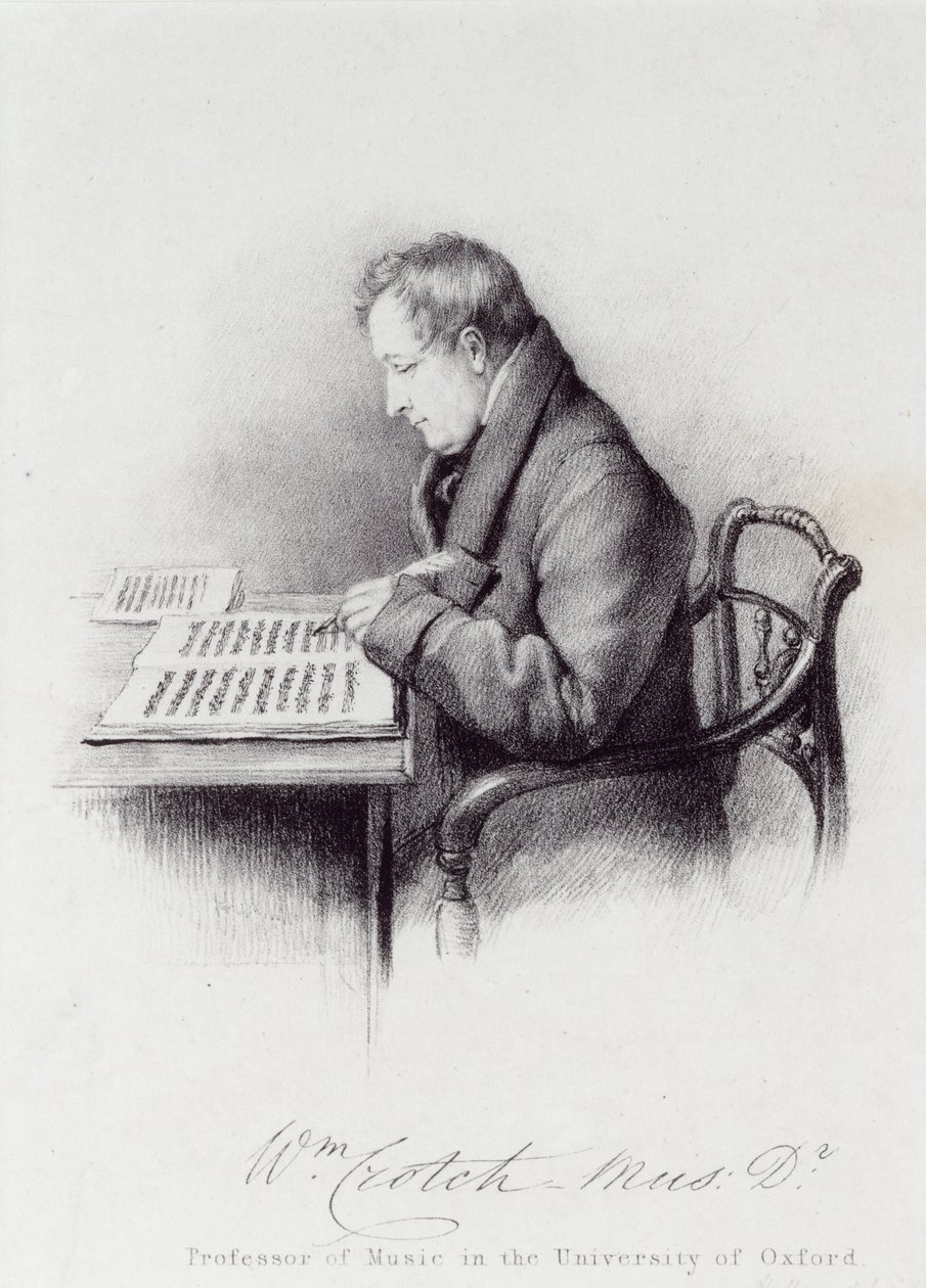 William Crotch von Unbekannt