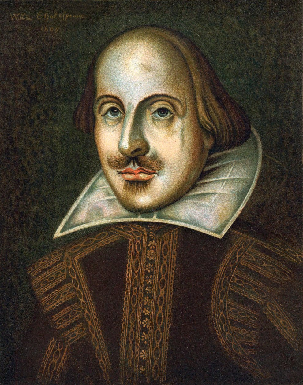 William Shakespeare, englischer Dramatiker von Unbekannt