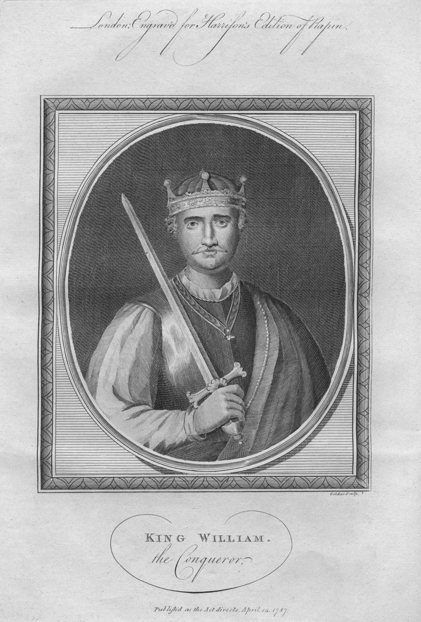 Wilhelm der Eroberer, 1787 von Unbekannt