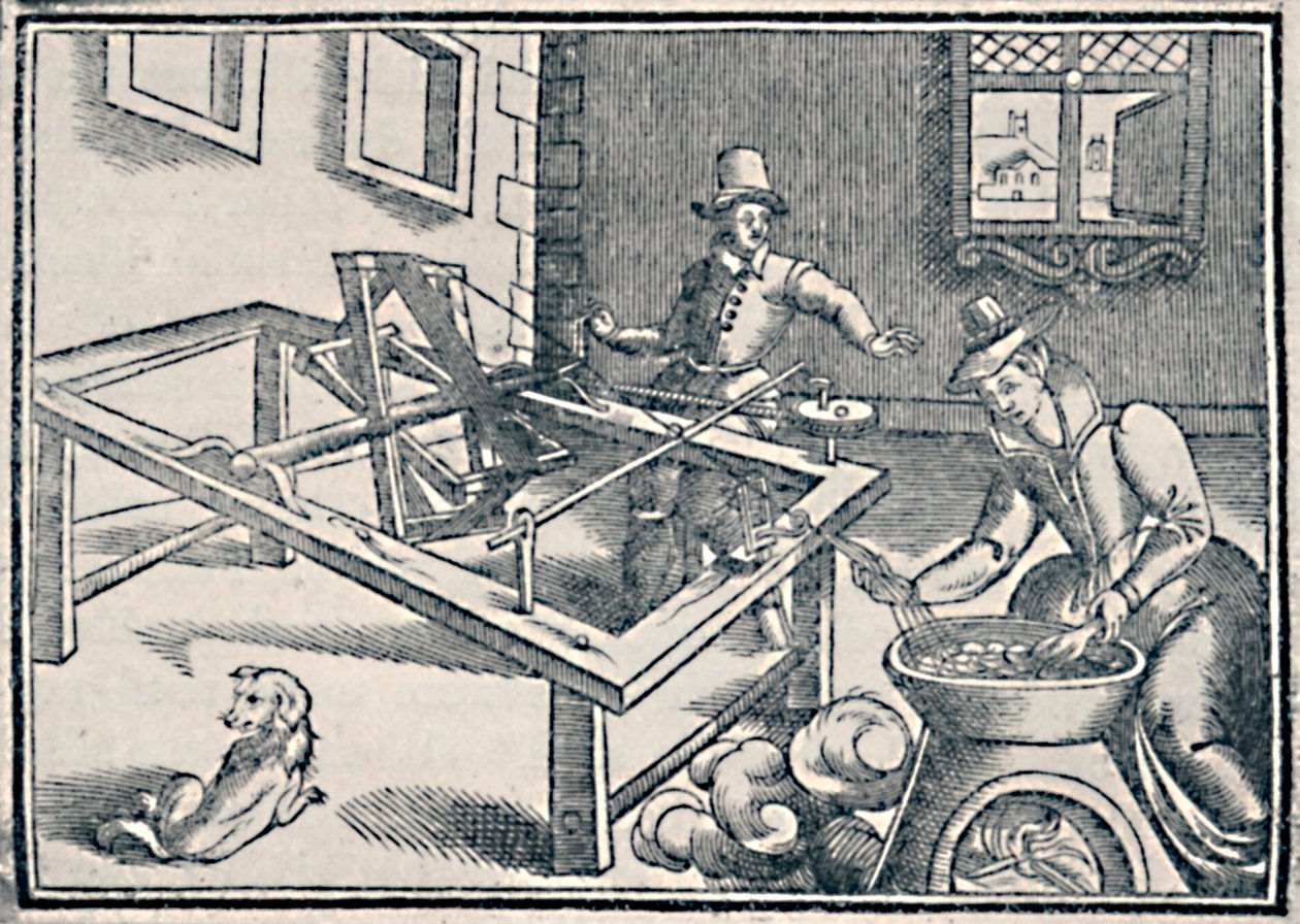 Seide abwickeln, um 1600, 1903 von Unbekannt