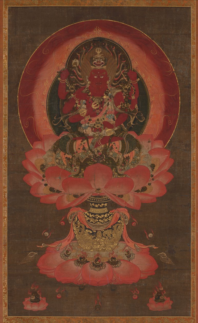Weisheitskönig der Leidenschaft Aizen Myoo, 1300er von Unbekannt