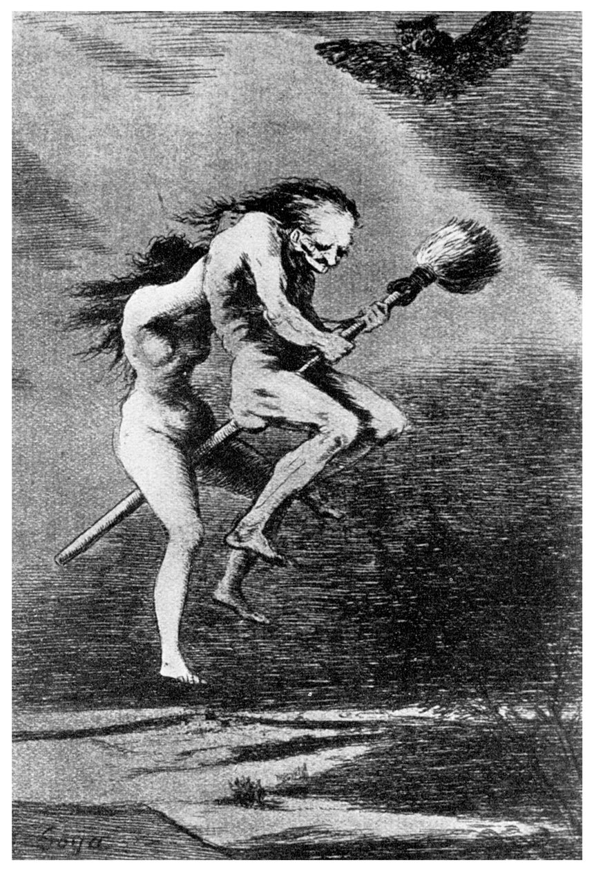 Hexenjagd: Hexen, ca. 1799 von Unbekannt
