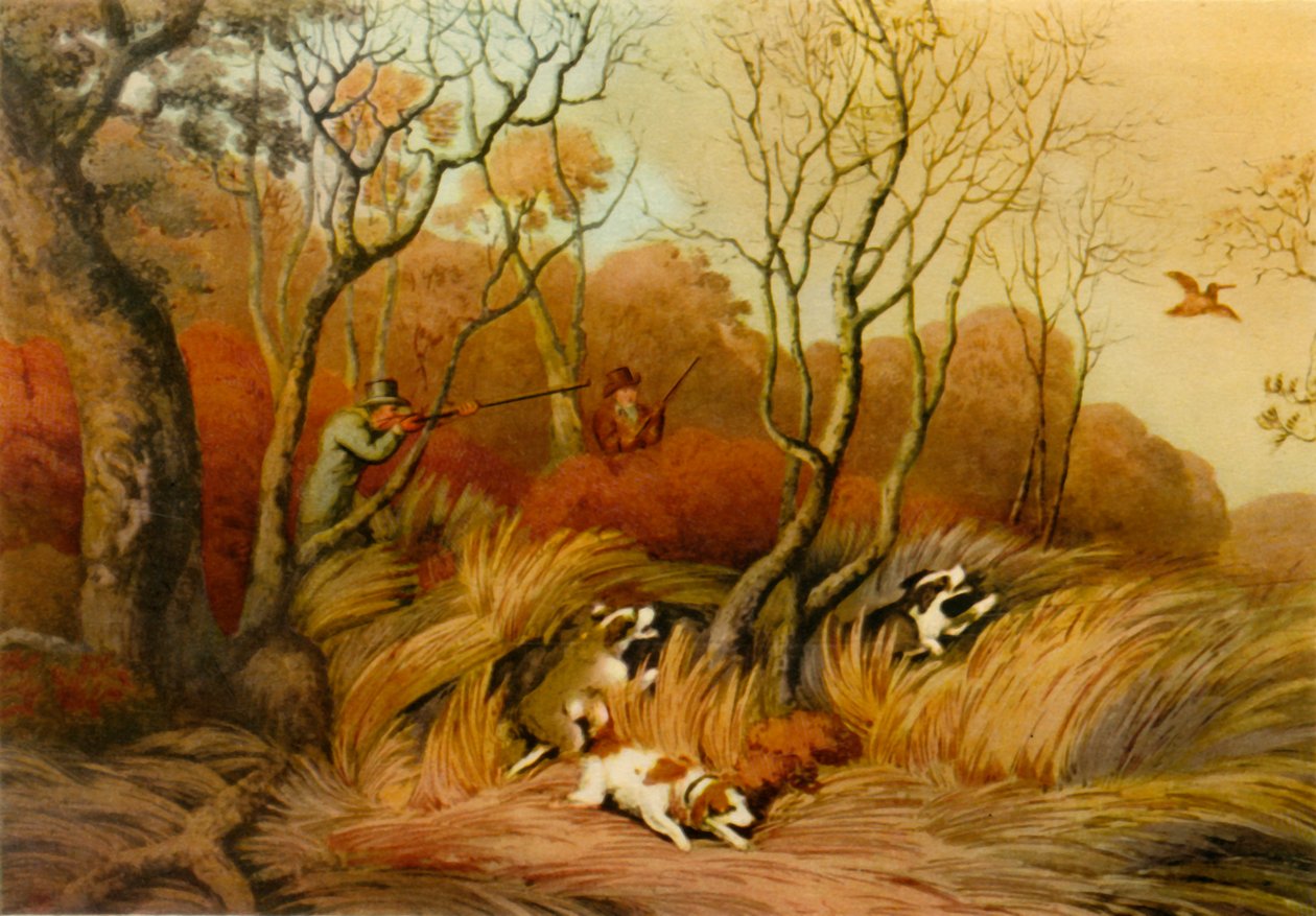 Schnepfenjagd, 1941 von Unbekannt