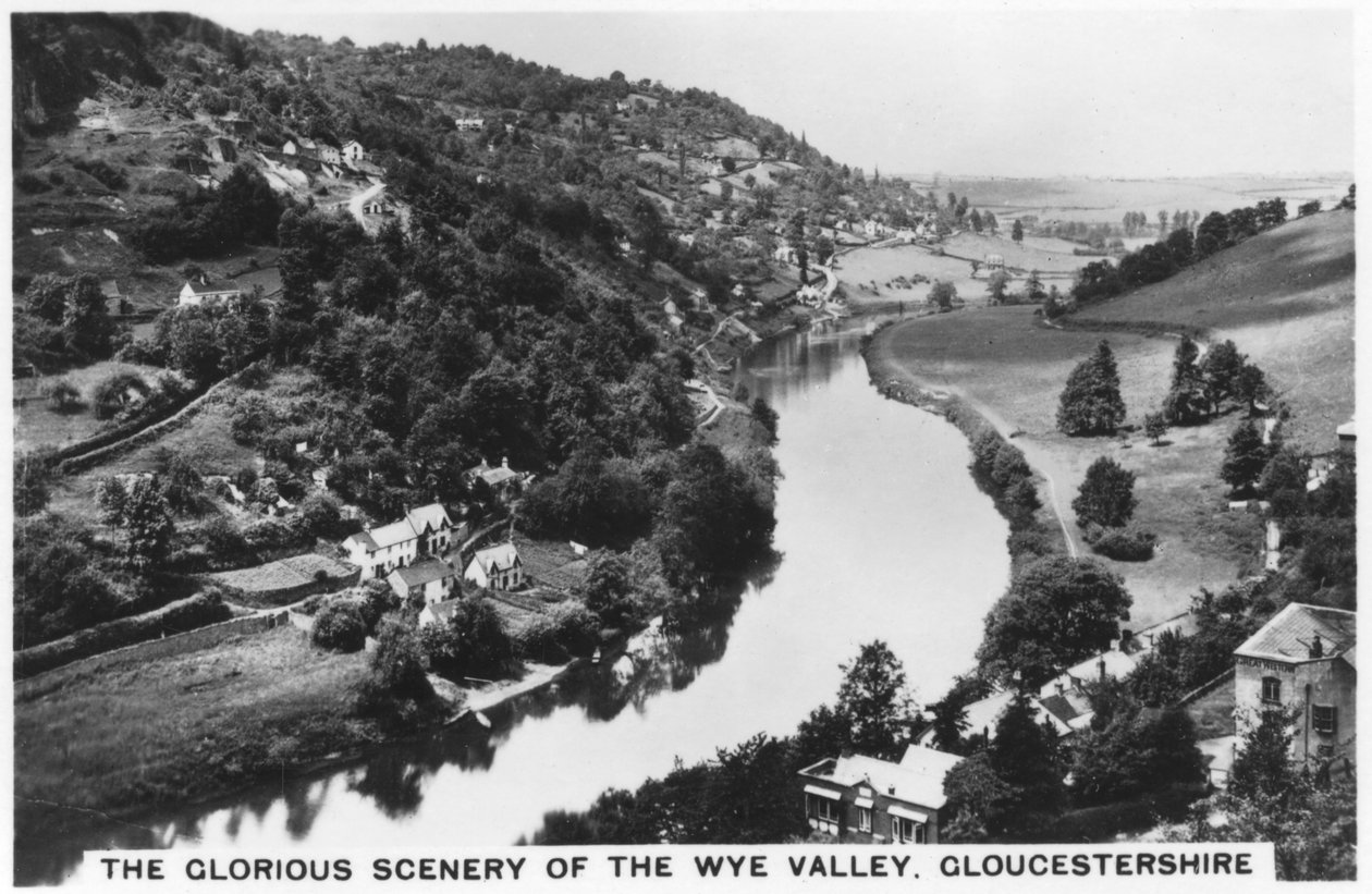 Wye Valley, Gloucestershire, 1936 von Unbekannt