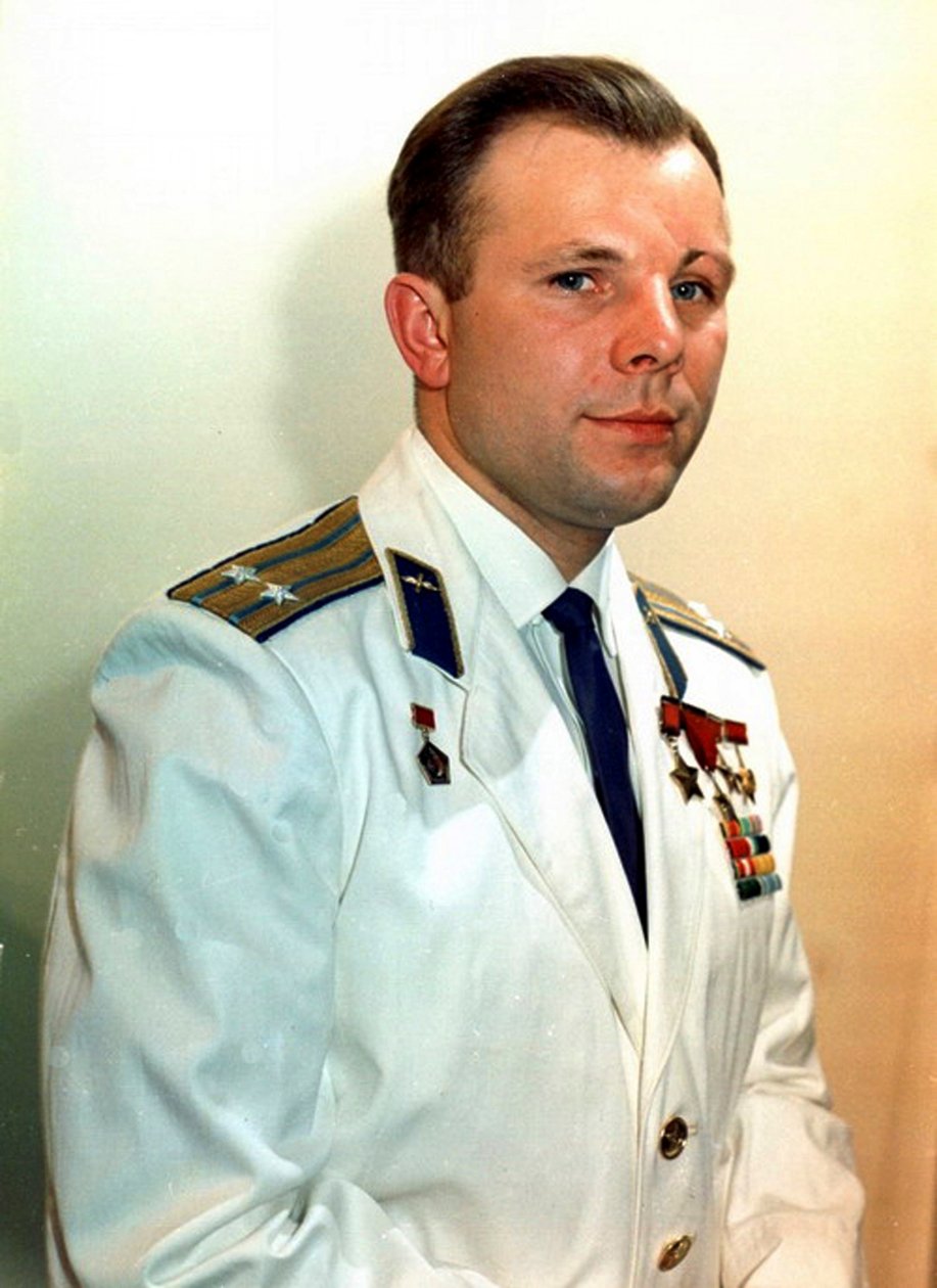 Juri Gagarin, russischer Kosmonaut von Unbekannt