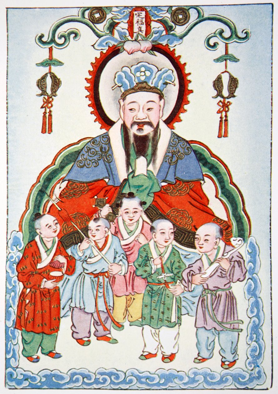 Zao Jun, der Küchengott von Unbekannt
