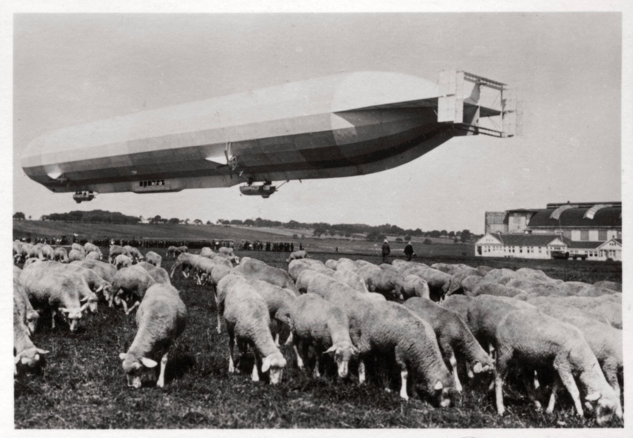 Zeppelin LZ8 Deutschland II, Schwaben, Deutschland, 1911, 1933 von Unbekannt