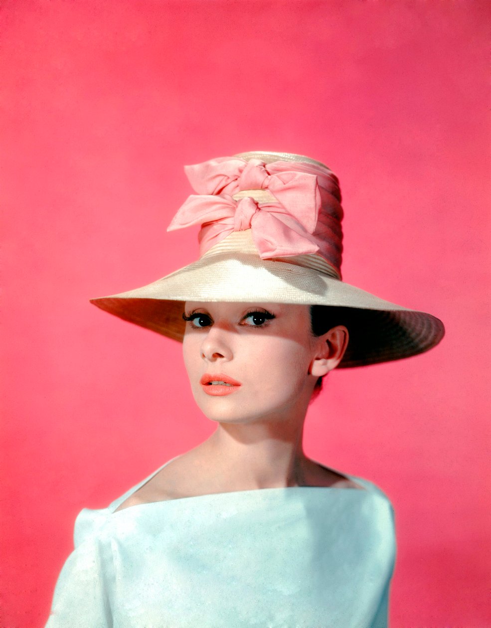 Audrey Hepburn in "Funny Face" unter der Regie von Stanley Donen, 1957 von Unbekannt Unbekannt