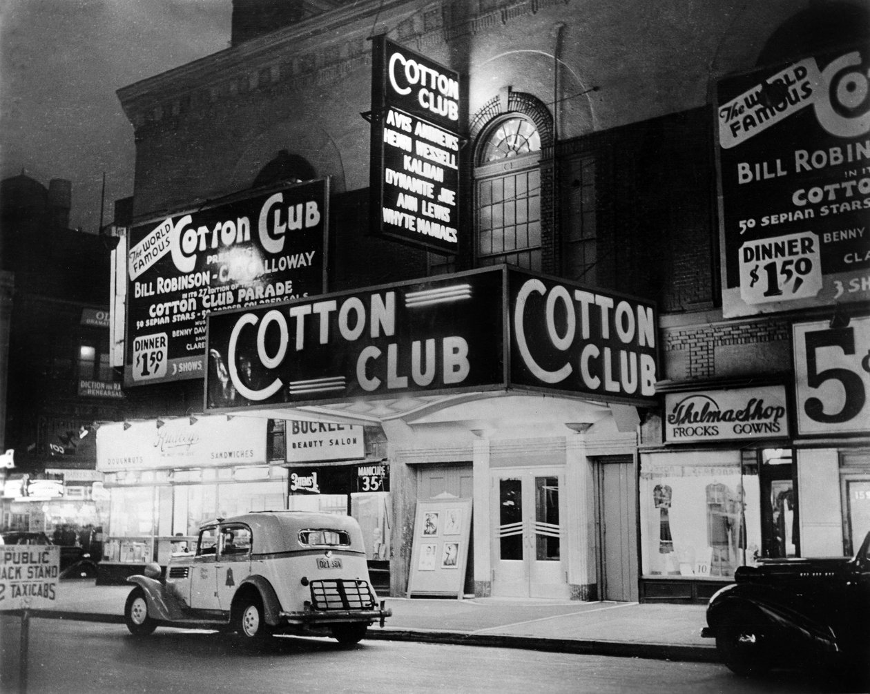 Der Cotton Club in Harlem, New York, 1938 von Unbekannt Unbekannt