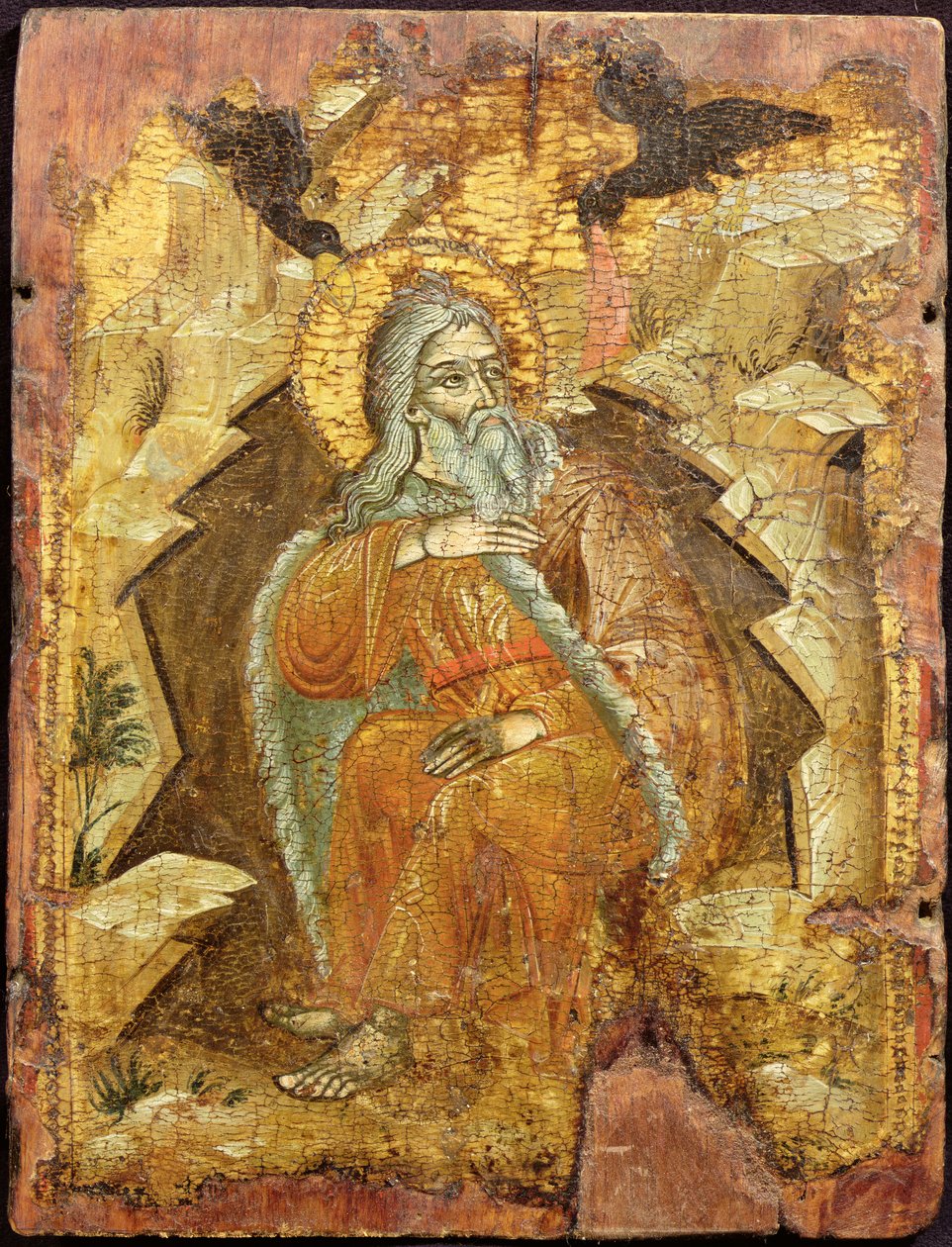 Elia am Bach Krit, Mazedonisch, ca. 1700 von Unbekannt Unbekannt