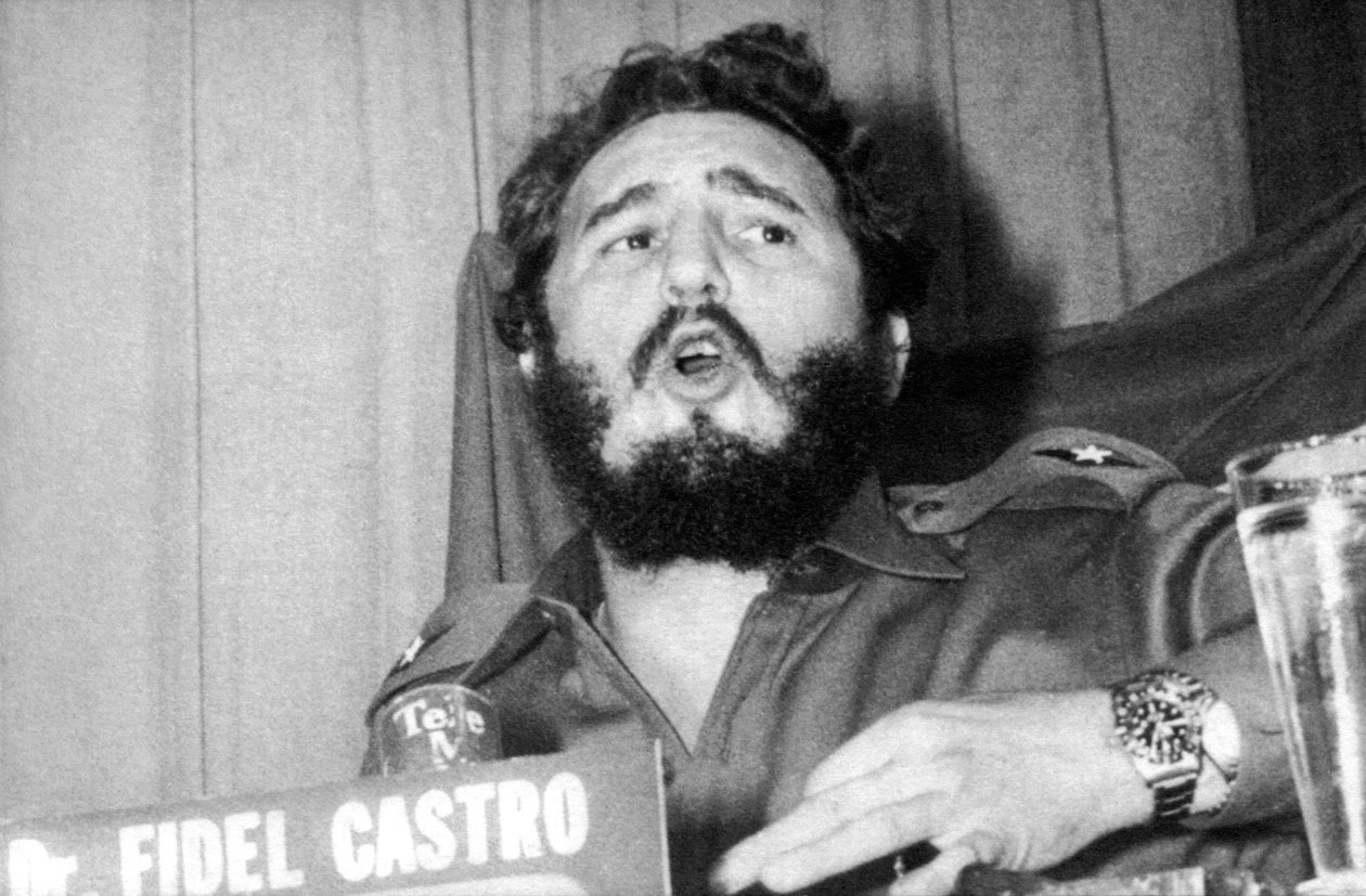 Fidel Castro spricht von Unbekannt Unbekannt