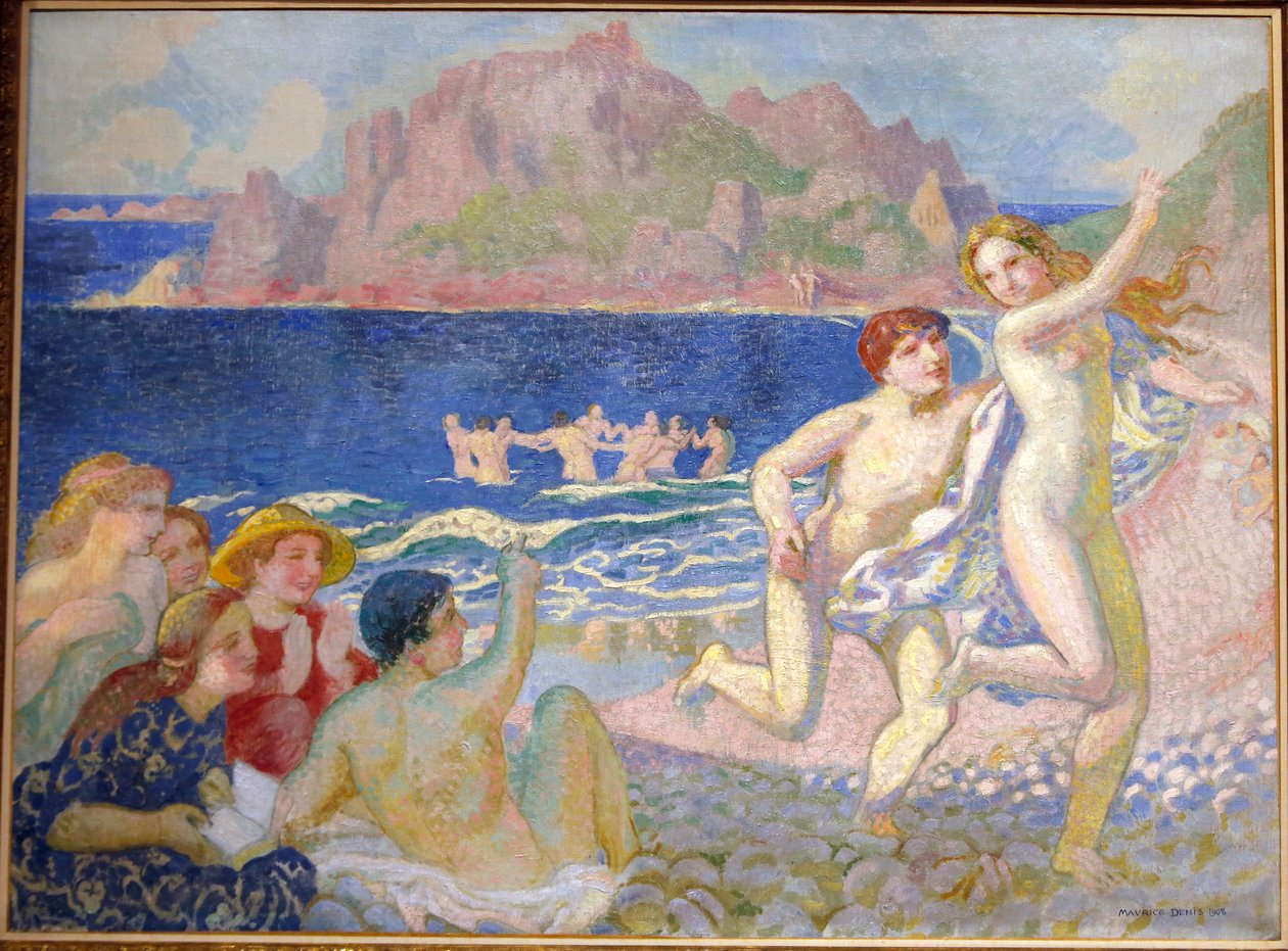 Maurice Denis Museum, Saint Germain en Laye, Frankreich, Maurice Denis, Galatee oder Die Verfolgung von Unbekannt Unbekannt