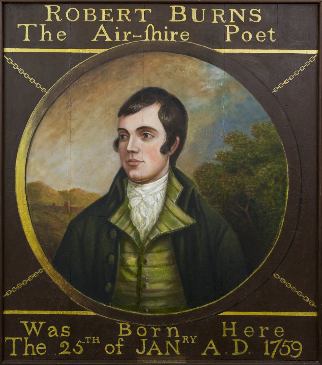 Robert Burns von Unbekannt Unbekannt