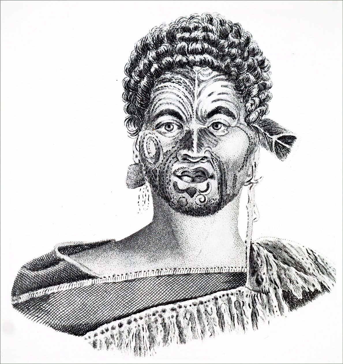 Ein Maori-Häuptling von Unbekannt