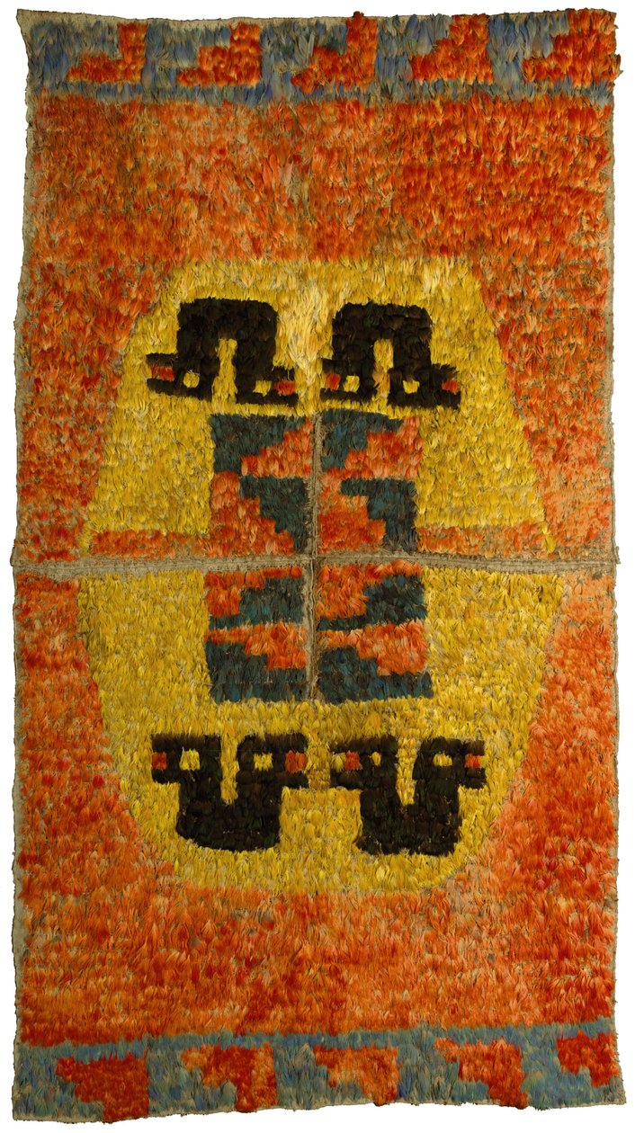 Ein Nazca-Huari-Federgewand, ca. 700-1100 von Unbekannt