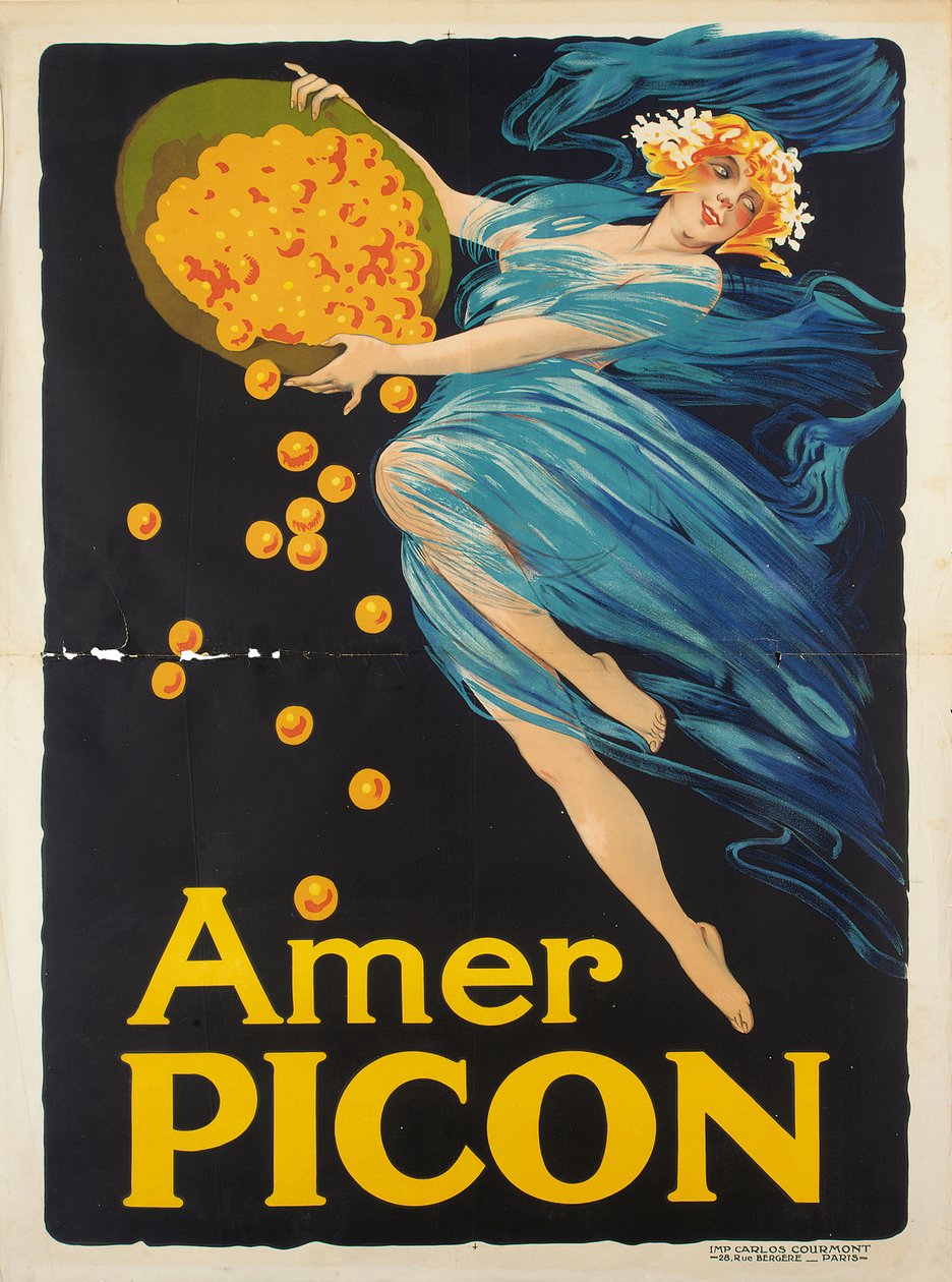 Werbeplakat für Aperitif Amer Picon von Unbekannt