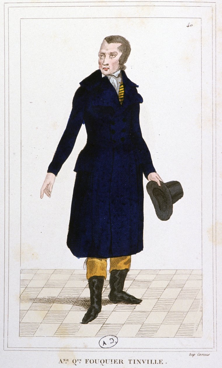 Antoine Fouquer Tinville von Unbekannter Künstler