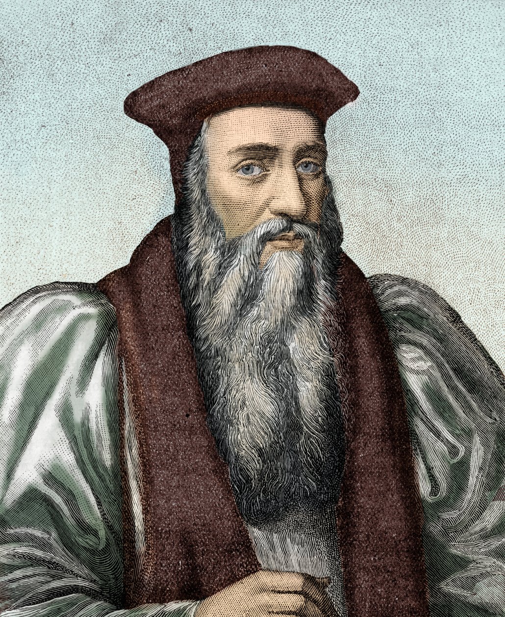 Erzbischof Thomas Cranmer von Unbekannter Künstler