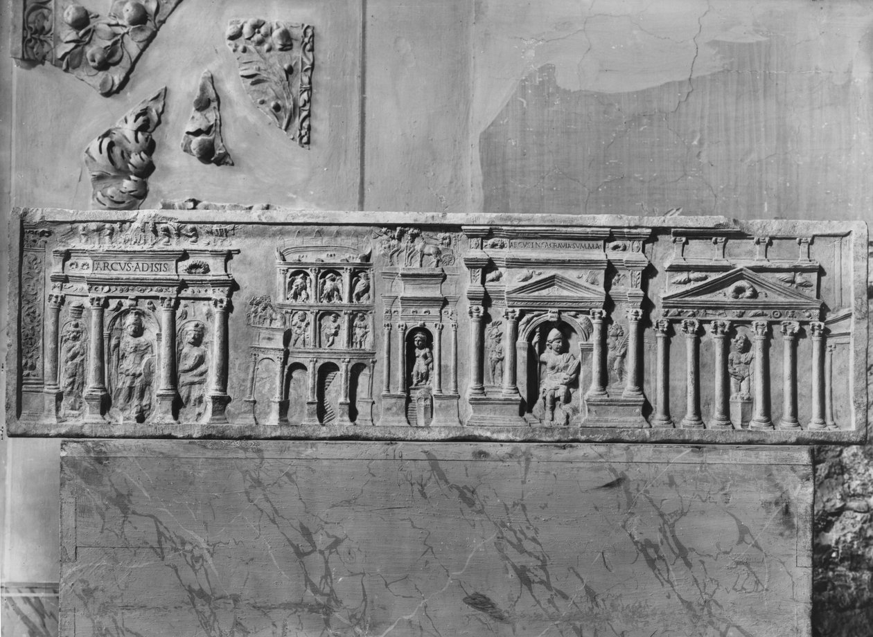 Basrelief des Grabes der Haterii von Unbekannt