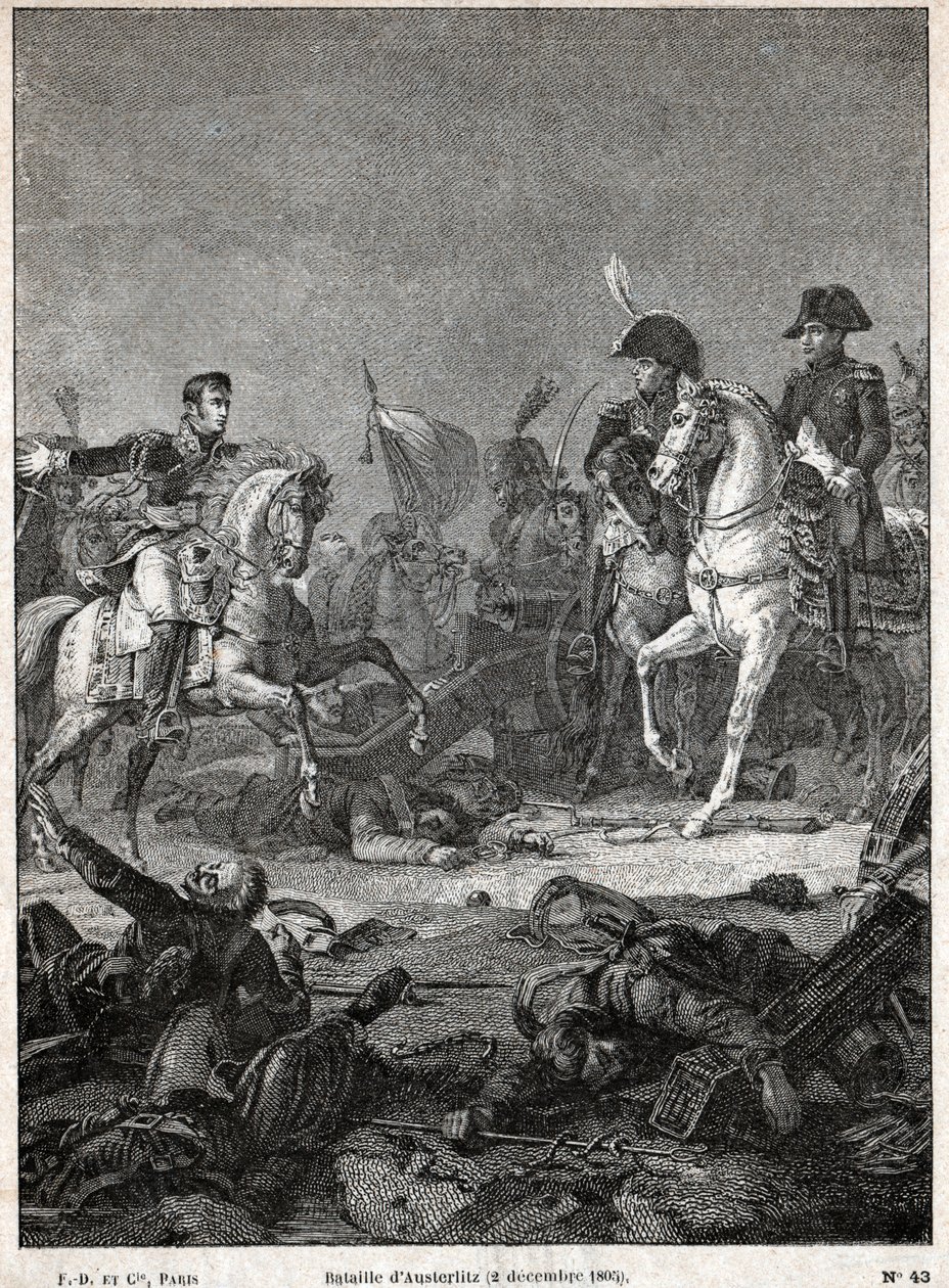 Schlacht von Austerlitz von Nicolas Liez
