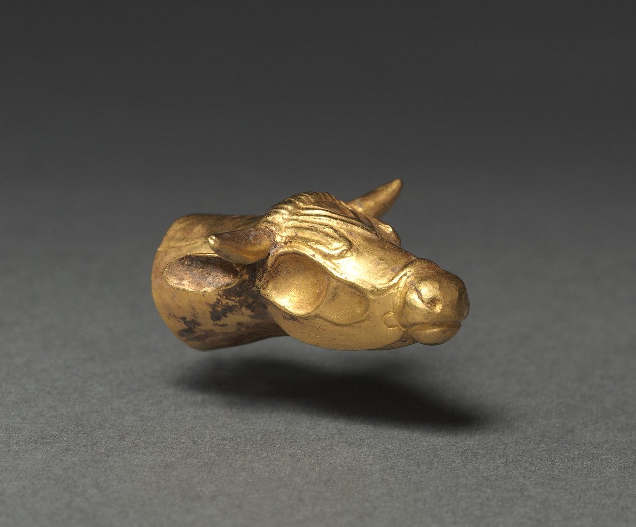 Rinder-Finial, 400-300 v. Chr. von Unbekannt