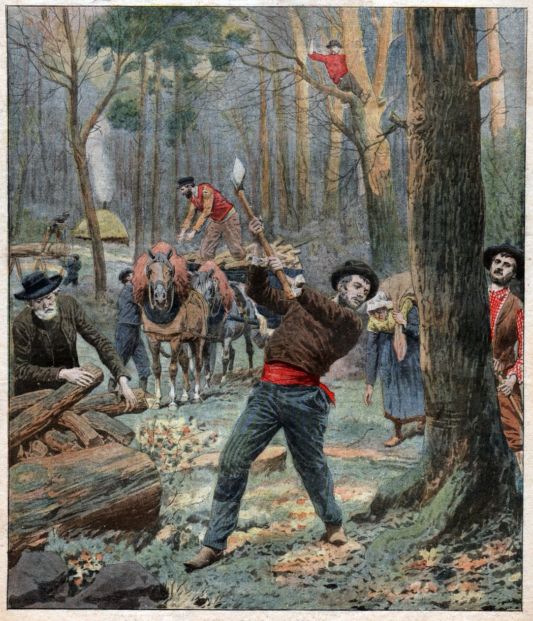 Holzfäller von Unbekannt