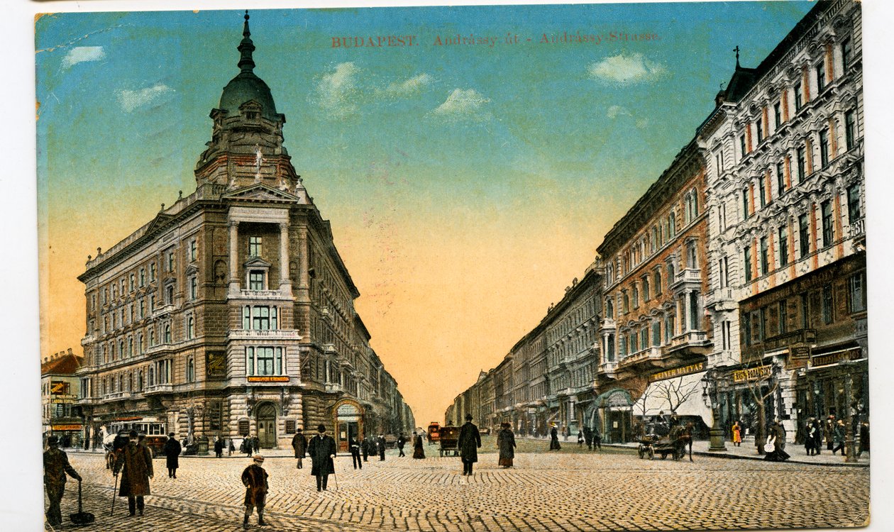 Budapest - Andrássy Allee von Unbekannter Künstler