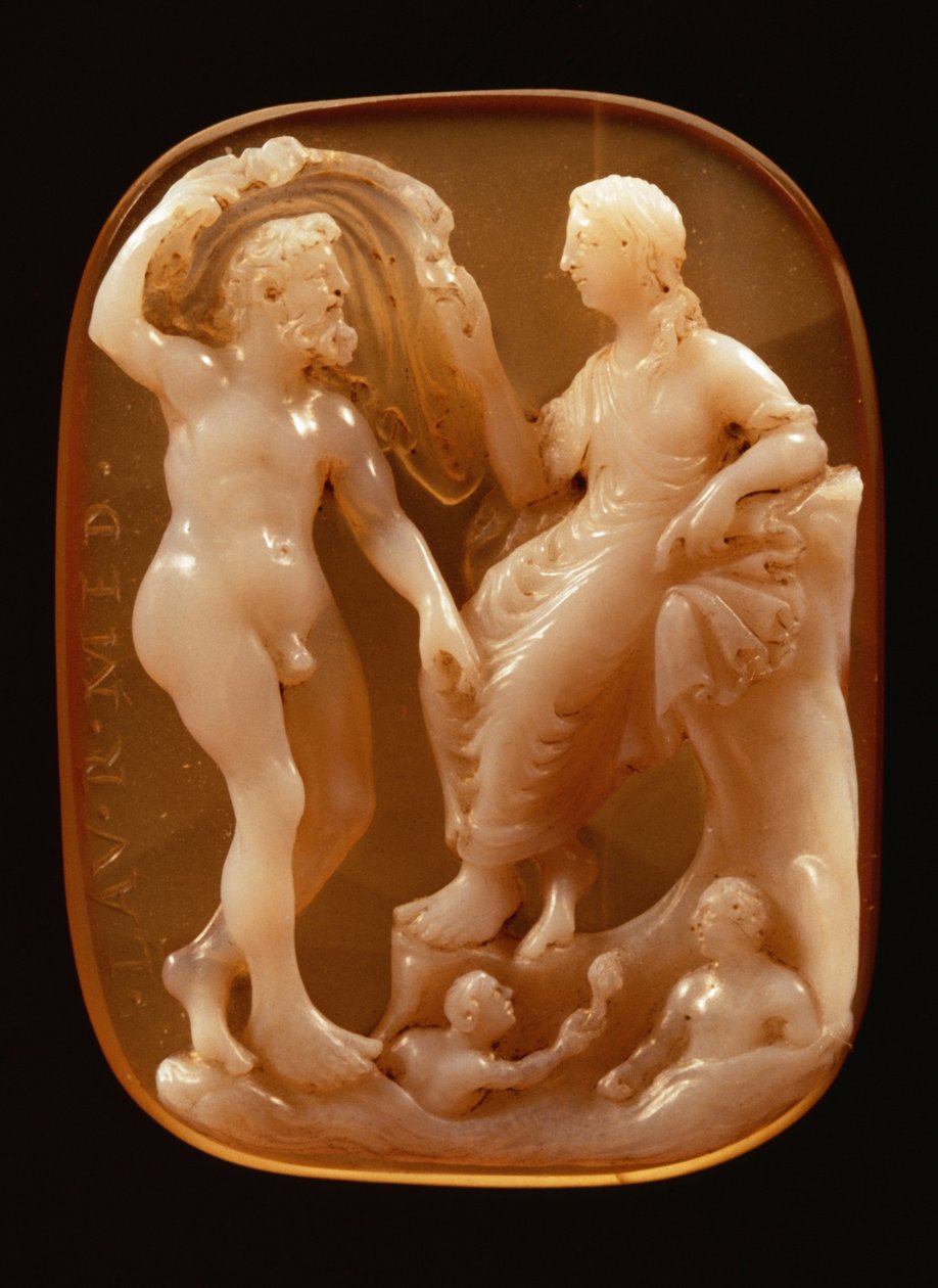 Kamee von Neptun und Amphitrite von Unbekannt