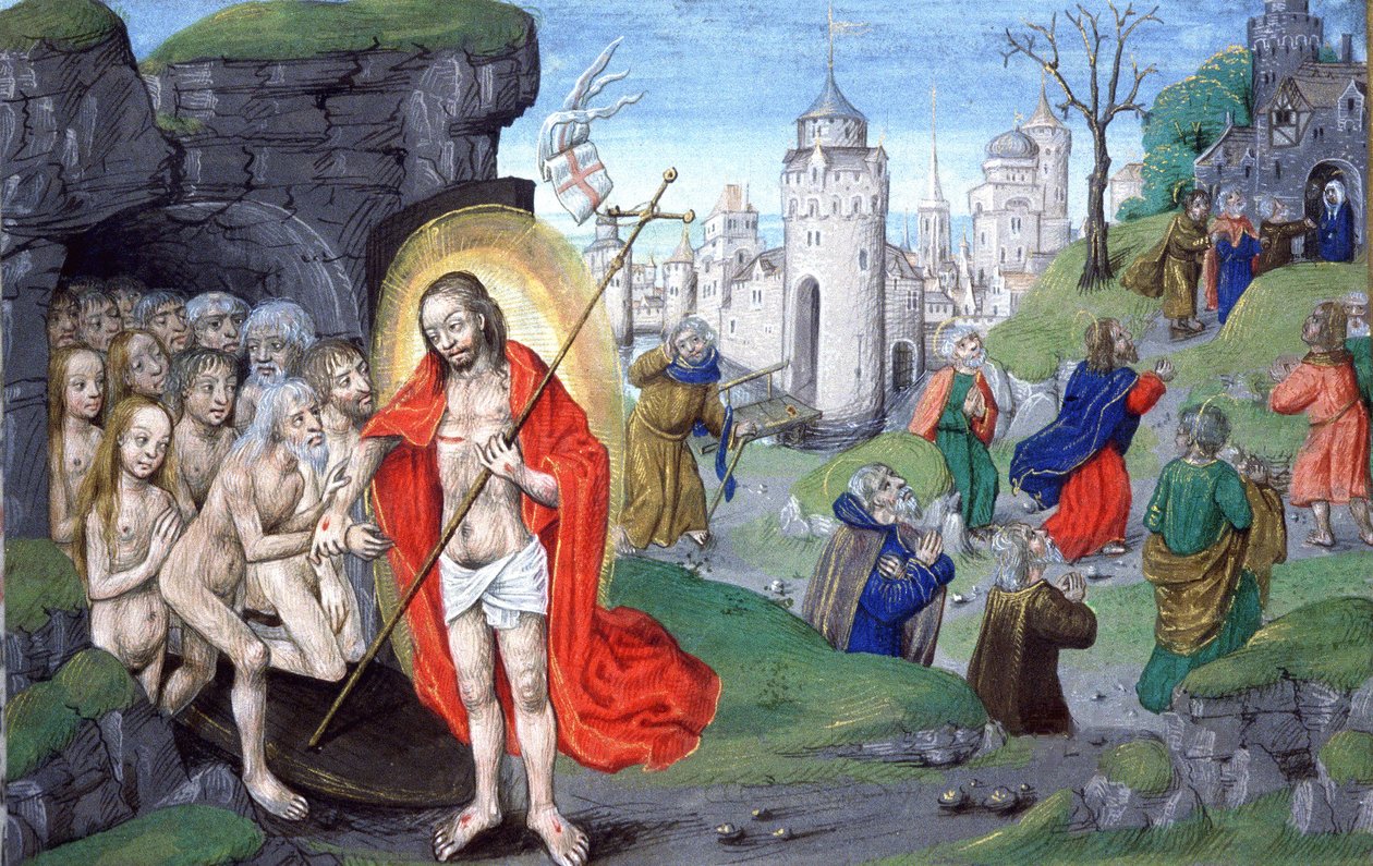 Christus in der Unterwelt von Unbekannter Künstler
