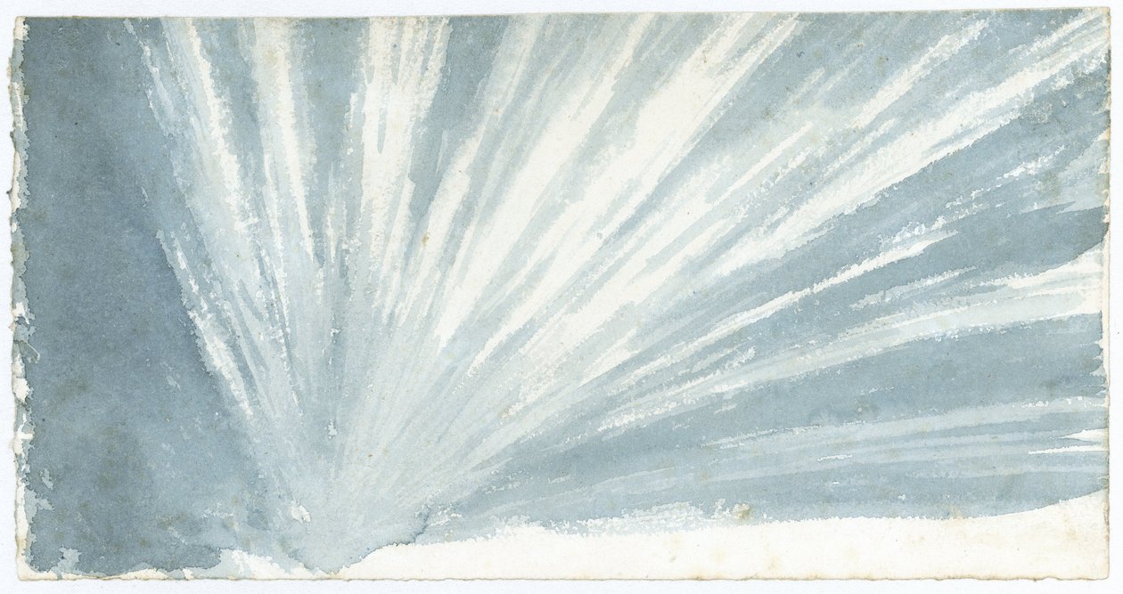 Wolkenstudie von Luke Howard, ca. 1808-1811 von Unbekannter Künstler