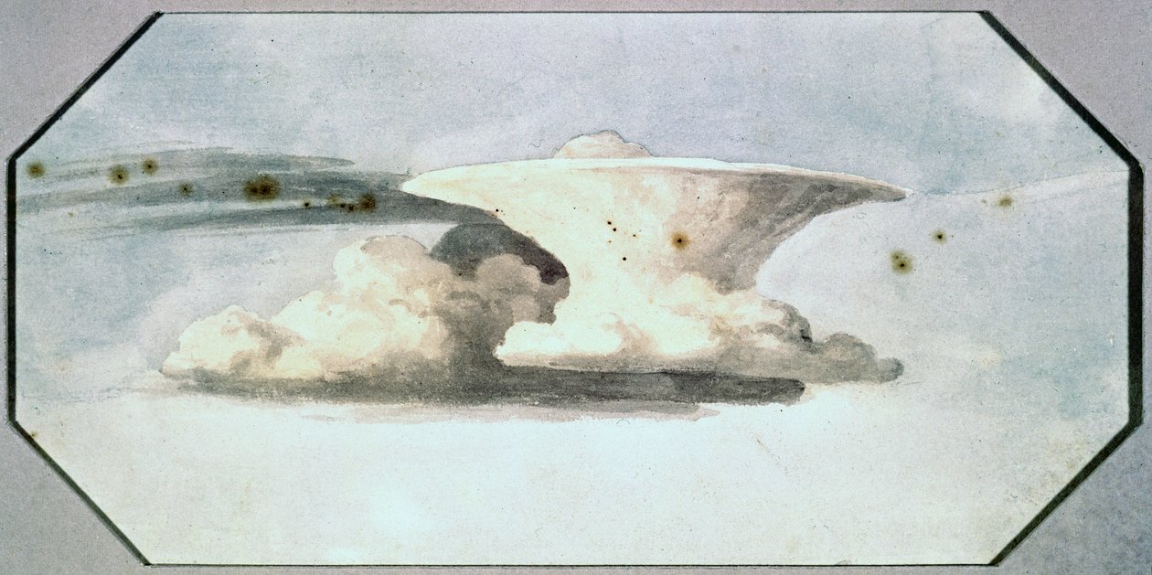 Wolkenstudie von Luke Howard, ca. 1808-1811 von Unbekannter Künstler