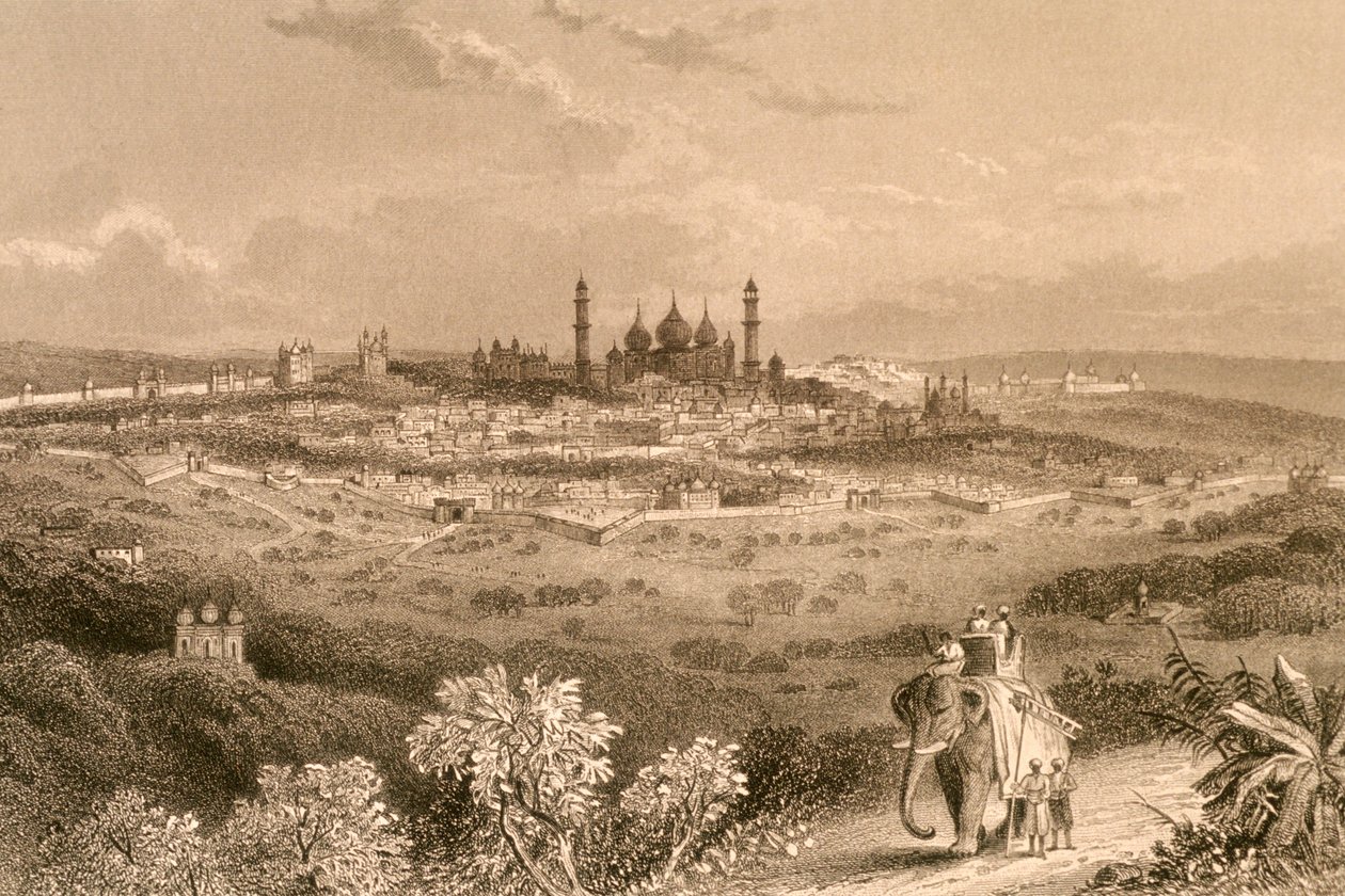 Delhi (Gravur) von Unbekannter Künstler