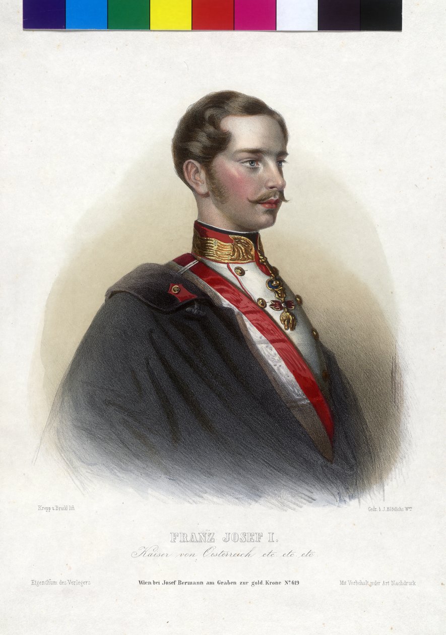 Kaiser von Österreich Franz Joseph I. von Unbekannter Künstler
