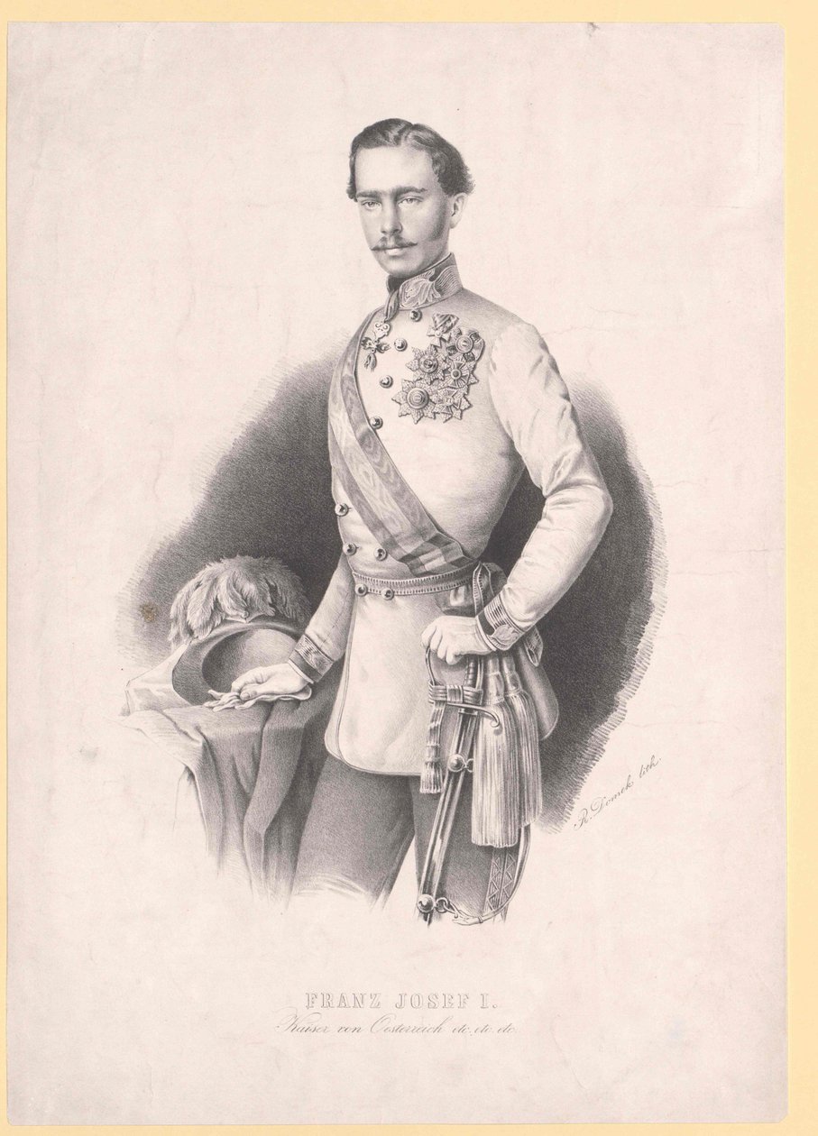 Kaiser von Österreich Franz Joseph I. von Unbekannter Künstler