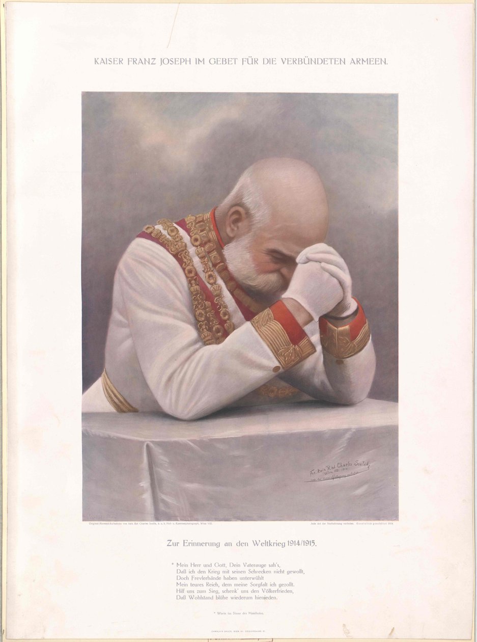 Kaiser von Österreich Franz Joseph I. von Unbekannter Künstler