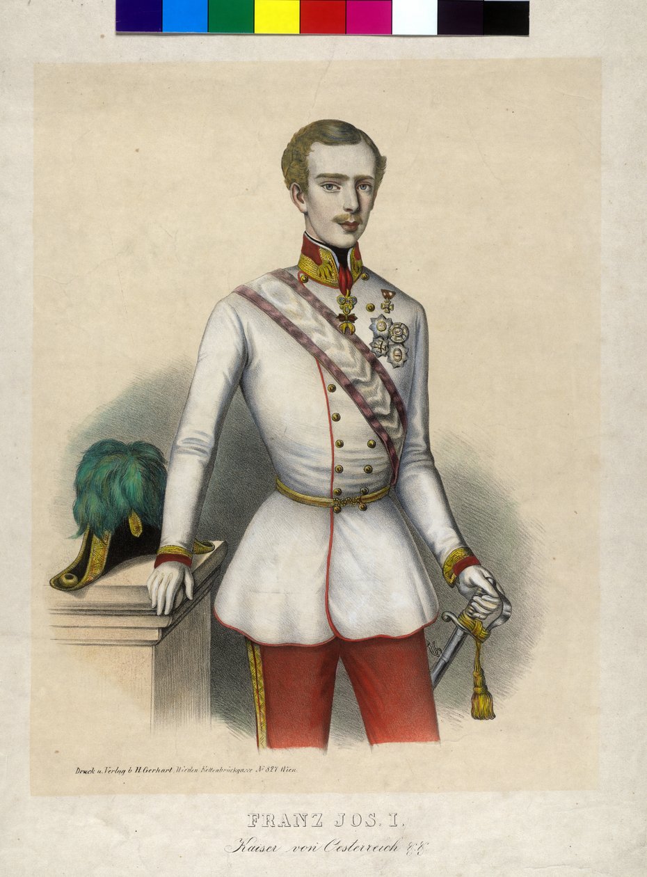 Kaiser von Österreich Franz Joseph I. von Unbekannter Künstler
