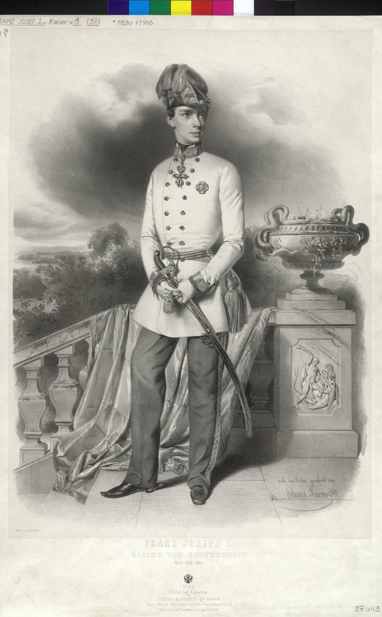 Kaiser von Österreich Franz Joseph I. von Unbekannter Künstler