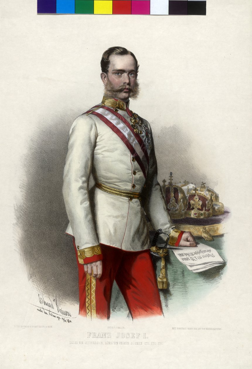 Kaiser von Österreich Franz Joseph I. von Unbekannter Künstler