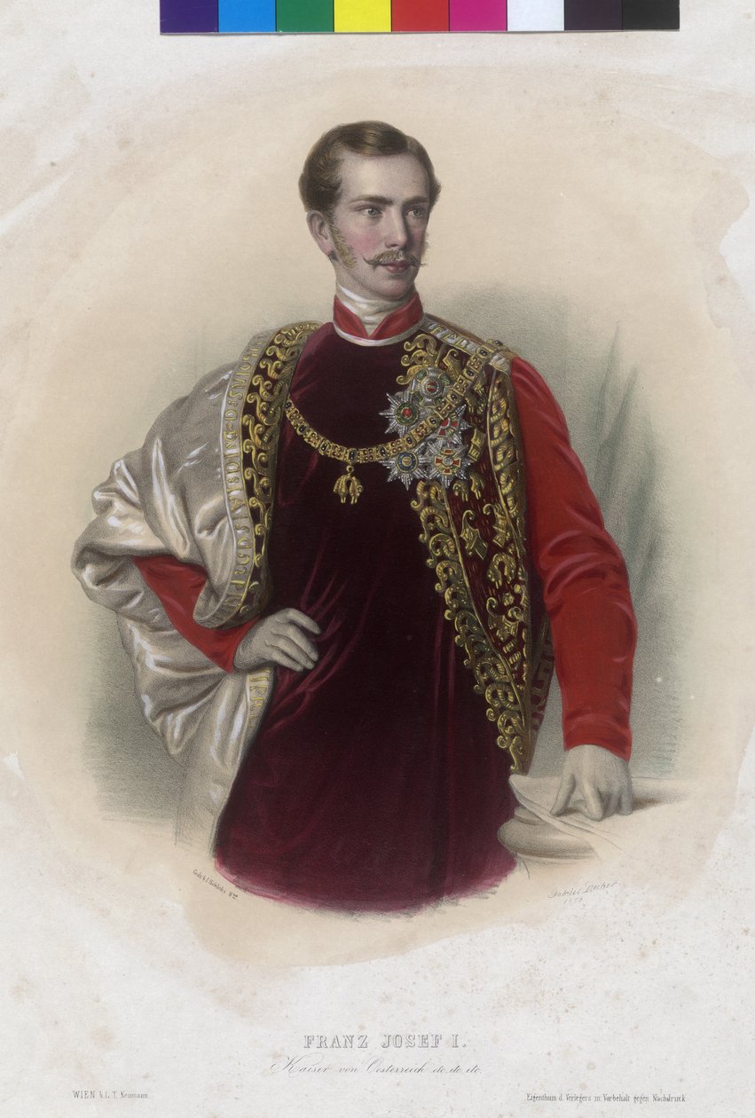 Kaiser von Österreich Franz Joseph I. von Unbekannter Künstler