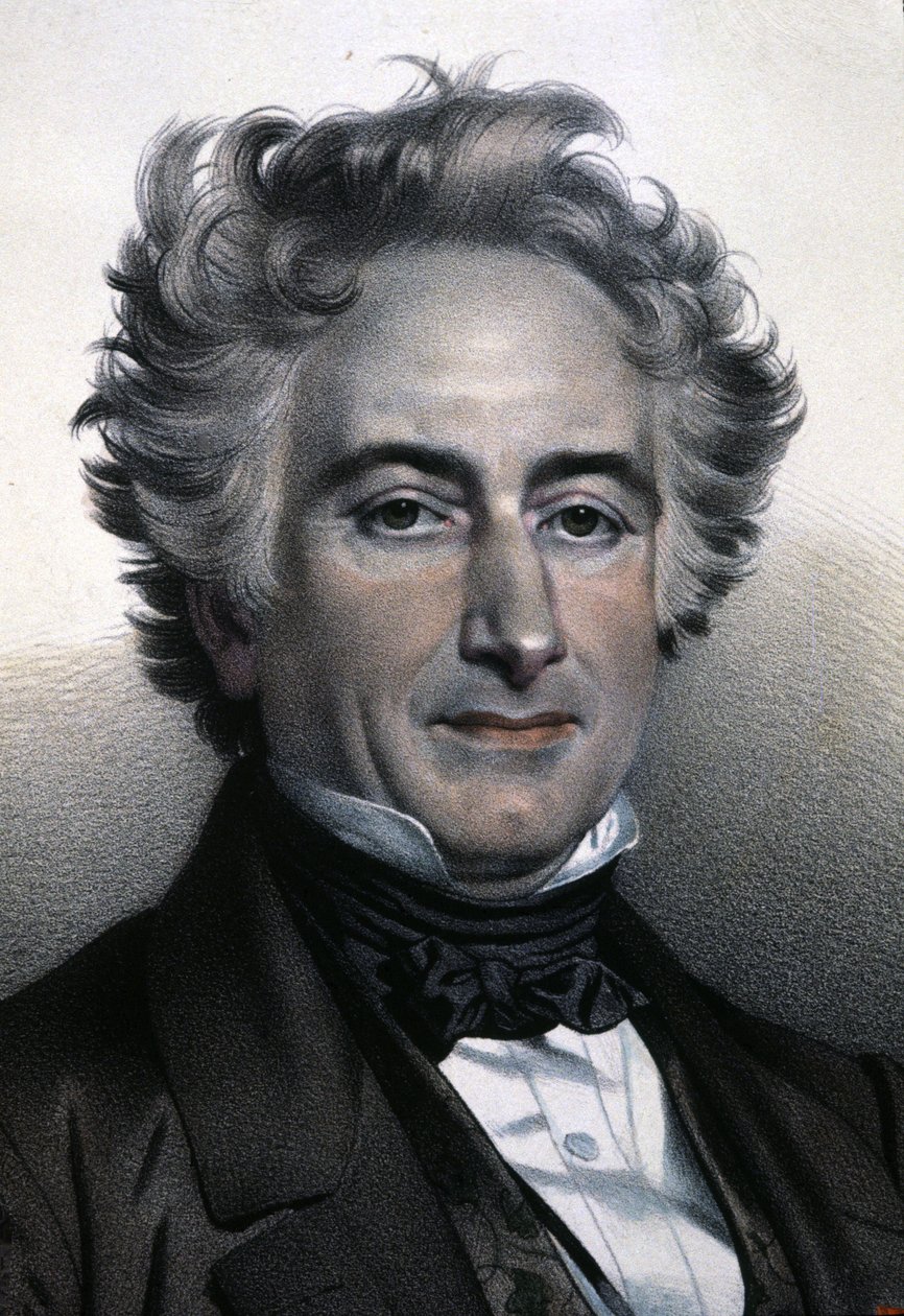 Eugène Chevreul, ca. 1830 - 1840 (Gravur) von Unbekannter Künstler