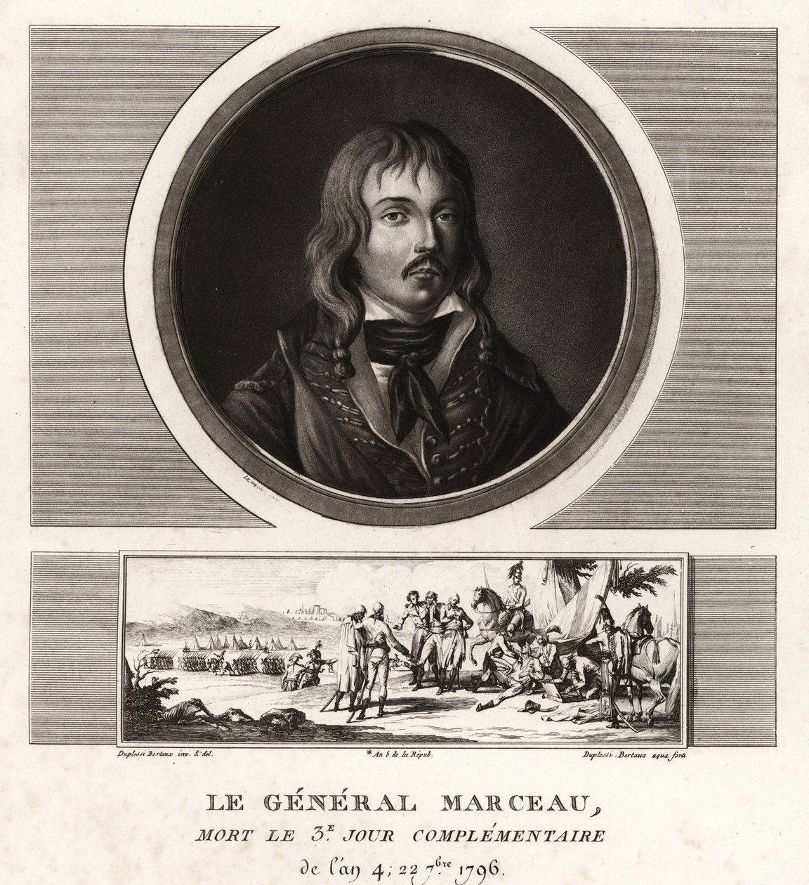 Francois Severin Marceau, französischer Revolutionsgeneral von Unbekannt